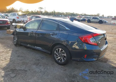 2018 Honda Civic Ex z USA, uszkodzony, nr VIN 19XFC2F74JE001226
